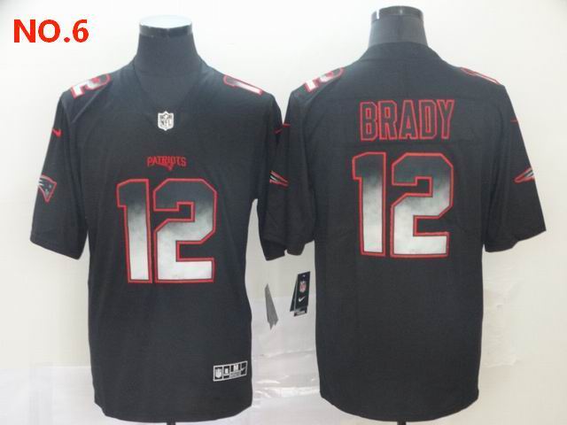 Men's New England Patriots #12 Tom Bradyn Jersey NO.6;